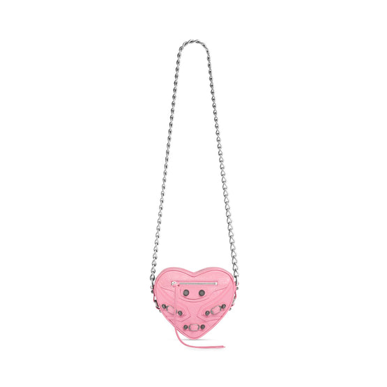Women Le Cagole Heart Mini Bag - Sweet Pink