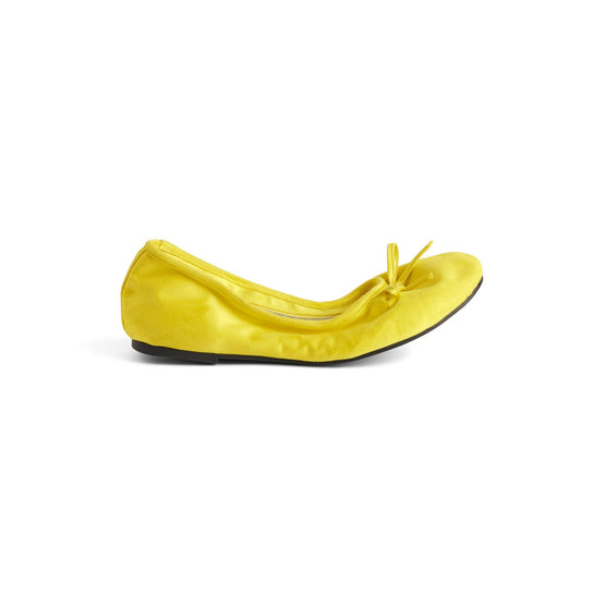 Women Shoe Clutch Ballerina - Yellow