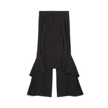 Women Deconstructed Godet Skirt - Black