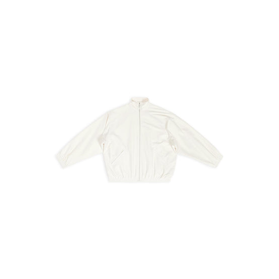 Women Regular Fit Tracksuit Jacket - Dirty White W