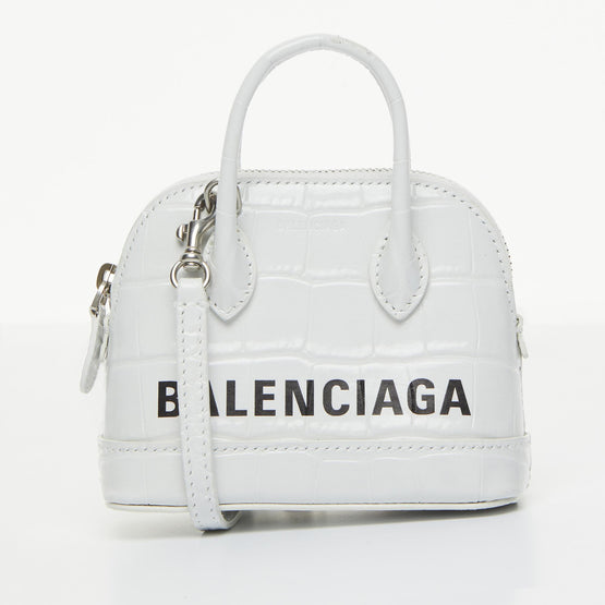 Women Ville Top Handle Mini Aj - Optic White/L Black