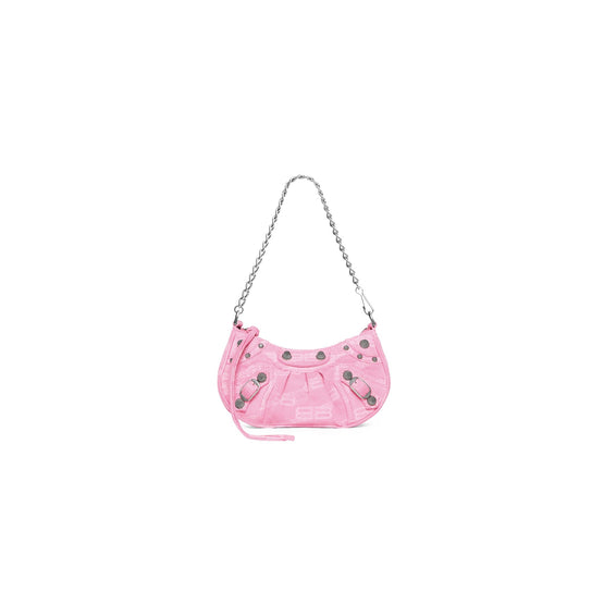 Women Le Cagole Mini Bag W/Chain - Pink