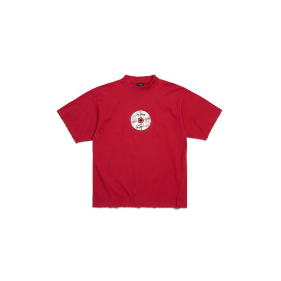 Men Medium Fit T-Shirt - Red