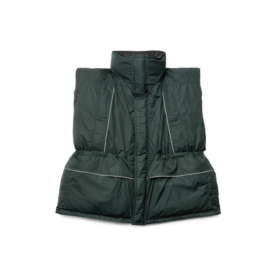 Men Wrap Gilet - Cypress Green