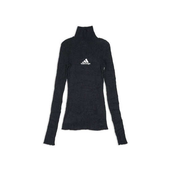Women Adidas Socks High Neck - Black