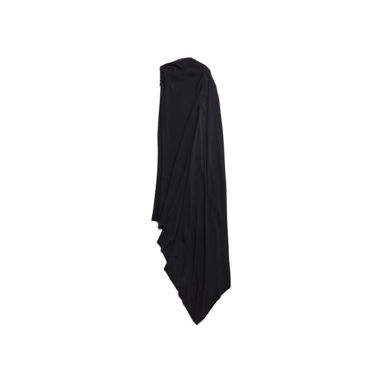 Women Minimal Gown - Black