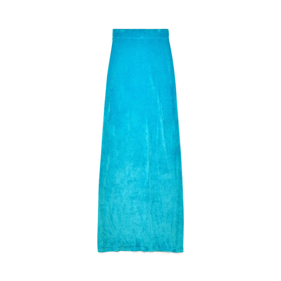 Women Maxi Skirt - Azure