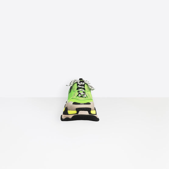 Men Triple S Sneak - Vert Fluo/Noir