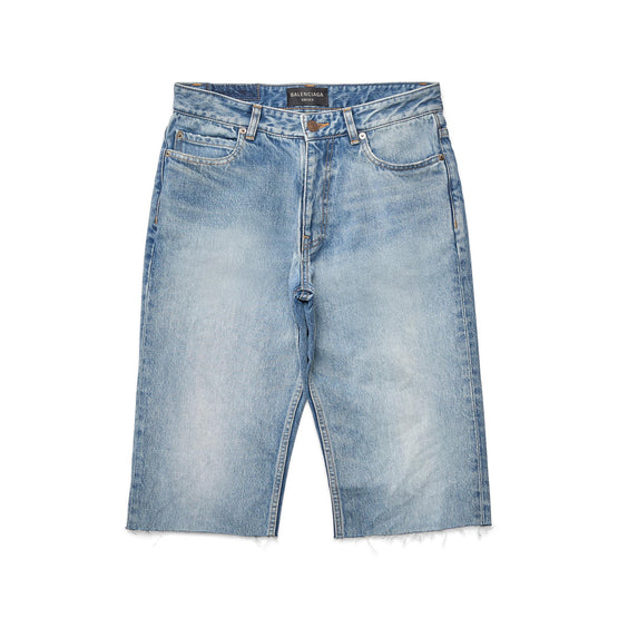Men Slim Shorts - Eco Blue