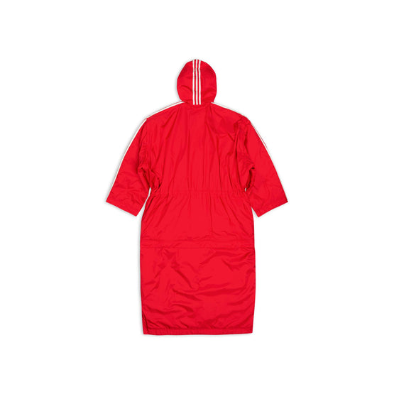 Men Adidas Detachable Parka - Bright Red