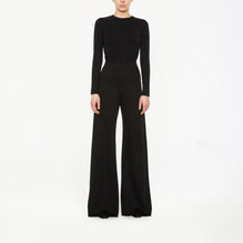 Women Palazzo Pants - Black