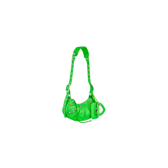 Women Le Cagole Shoulder Bag Xs - Fluo Green