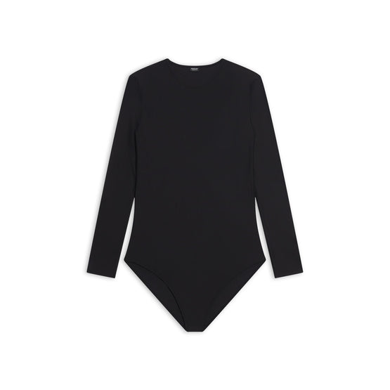 Women Body Top L/S - Black