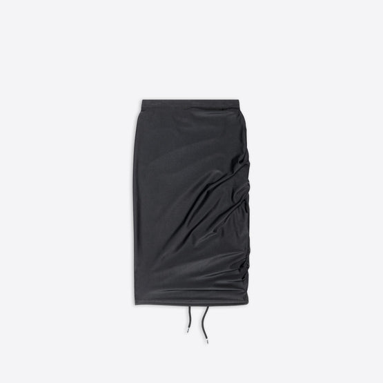 Women Stretch Mini Skirt - Black