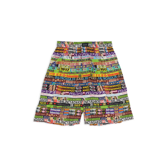Men Pyjama Shorts - Multico