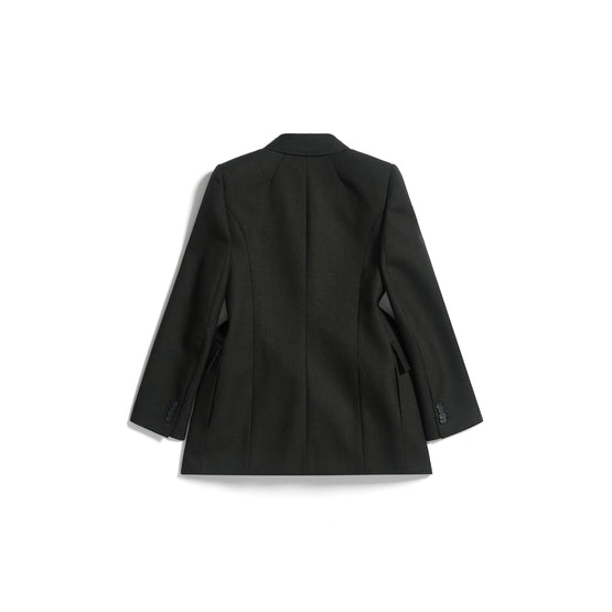 Women Db Hourglass Blazer - Khaki/Black