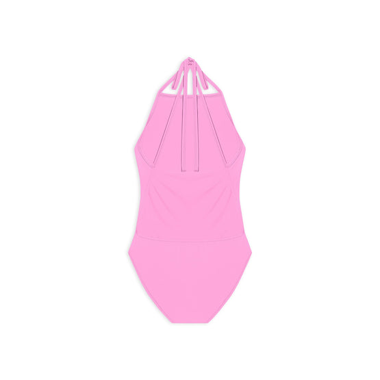 Women Sw Strappy Swimsuit - Fuxia