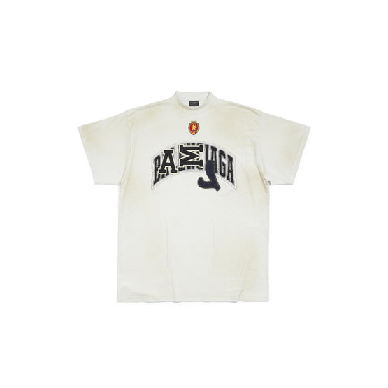 Men Oversized T-Shirt - Dirty White