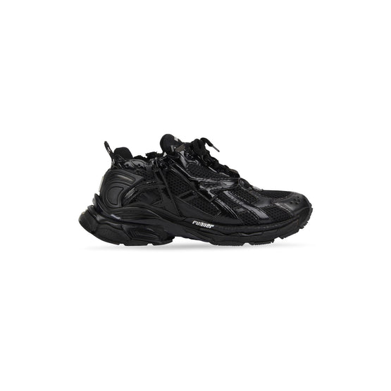 Men Runner Sneaker Monocolor - Black