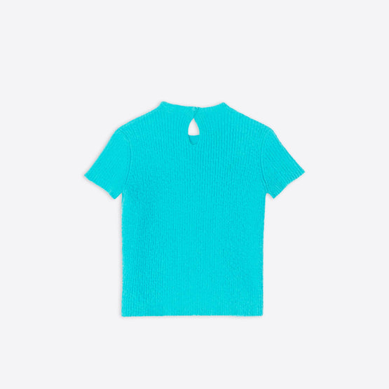 Women Top - Turquoise W
