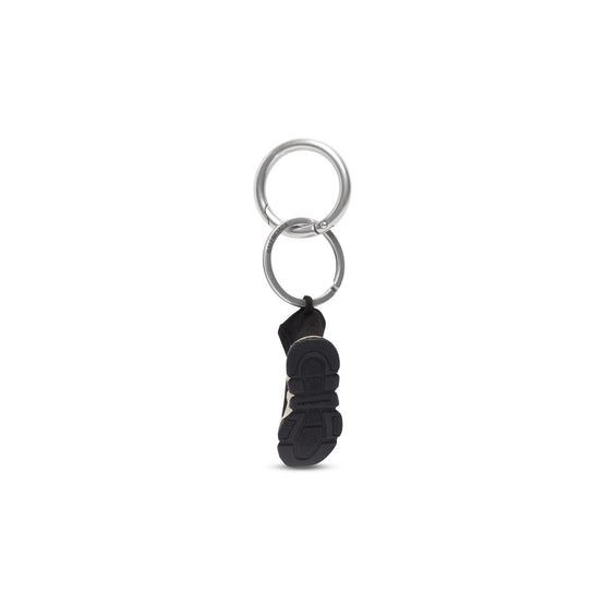 Men Track Keyring - Black & White