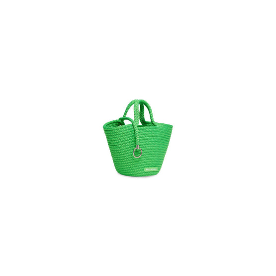 Women Ibiza Basket S W/Strap - Acid Green/ L White