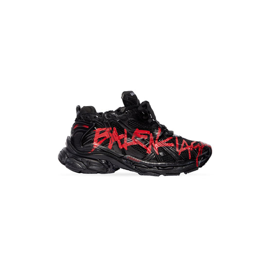 Men Runner Monocl/Graffiti/W - Black/Red