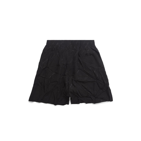 Men Pyjama Shorts - Black