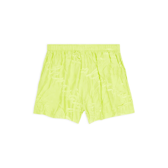 Women Pyjama Shorts - Fluo Yellow