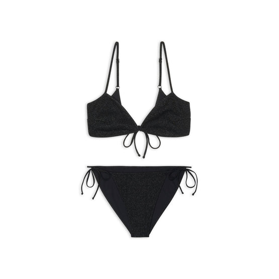 Women Sw Minimal Bikini Set - Black