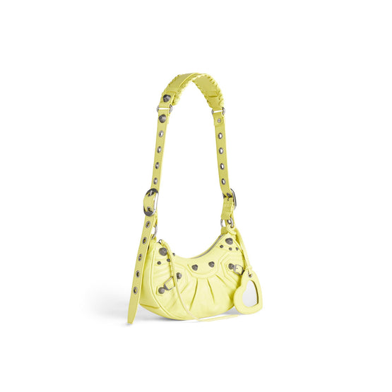 Women Le Cagole Shoulder Bag Xs - Lime