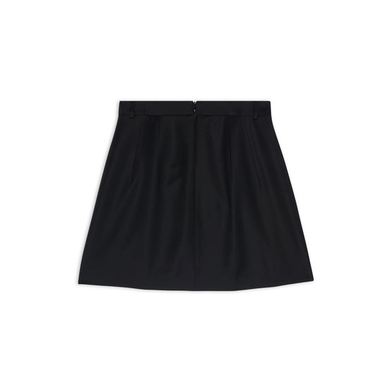 Women Large Mini Skirt - Black