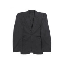 Women Cut Away Boxy Jacket - Anthracite