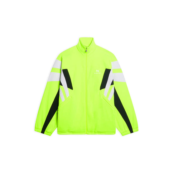 Men Cosy Tracksuit Jacket - Fluo Yellow W