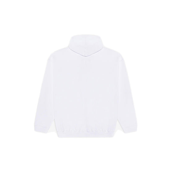 Men Medium Fit Hoodie - White/Black