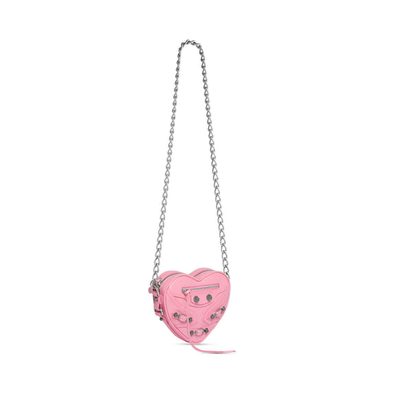 Women Le Cagole Heart Mini Bag - Sweet Pink