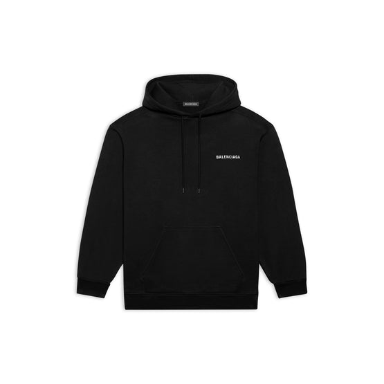Men Logo Hoodie - Black
