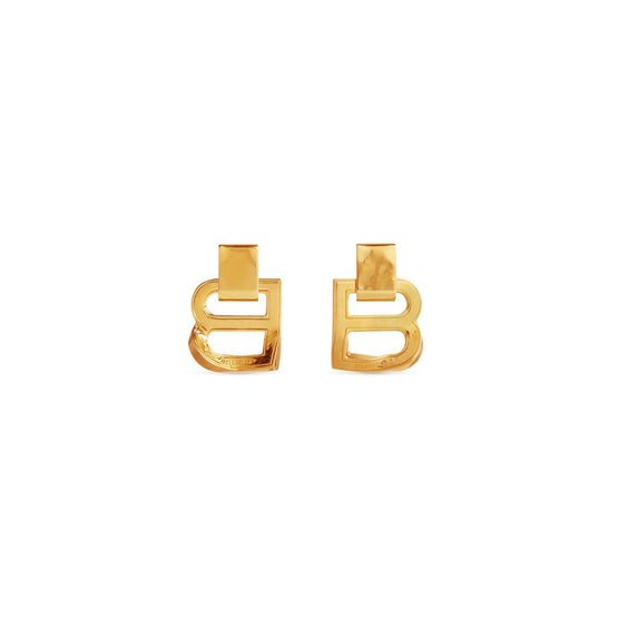 Women Hourglass Crash M Earrings P - Gold