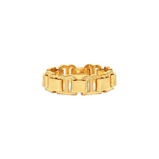 Unisex Hourglass Bracelet - Gold