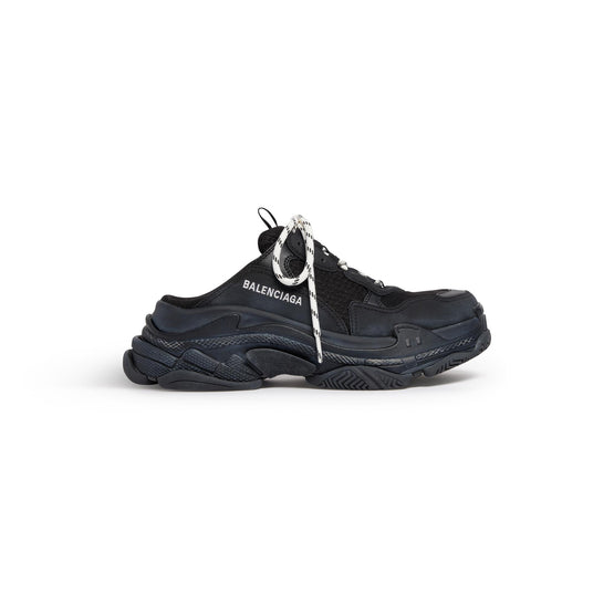Women Triple S Mule Monoclr/Nw - Black