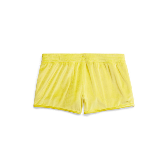 Women Running Shorts - Yellow