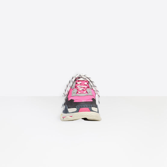 Women Triple S Sneaker - Fluo Pink/Grey/White