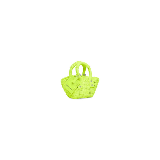 Women Bistro Basket Xxs W/Strap - Fluo Yellow/L Black