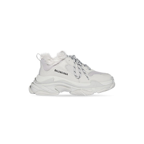 Women Triple S Mnc Fur/Nw - Grey/Grey Fur