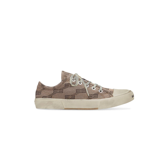 Women Paris Low Bb Monogram/Nw - Dark Mink Grey/Brown