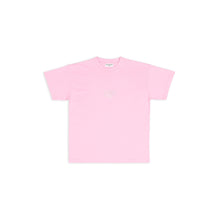 Women Medium Fit T-Shirt - Pink/Silver
