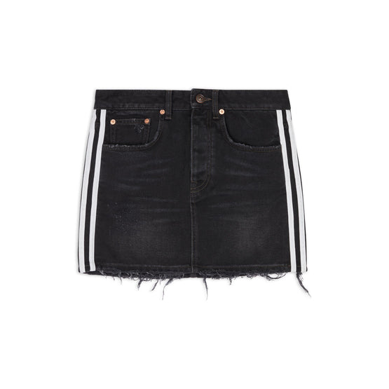 Women Adidas Mini Skirt - Matte Black