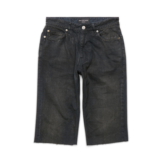 Men Slim Shorts - Dark Brown