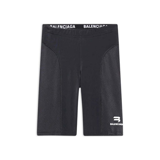 Women Shorts Cycling - Black/White