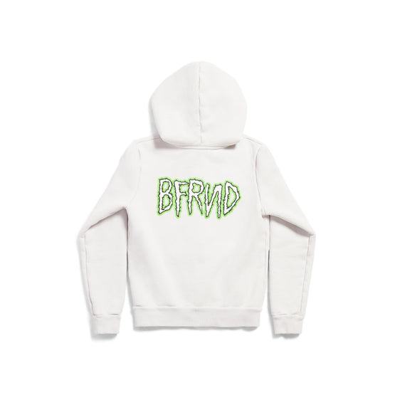 Men Small Zip-Up Hoodie - Off White